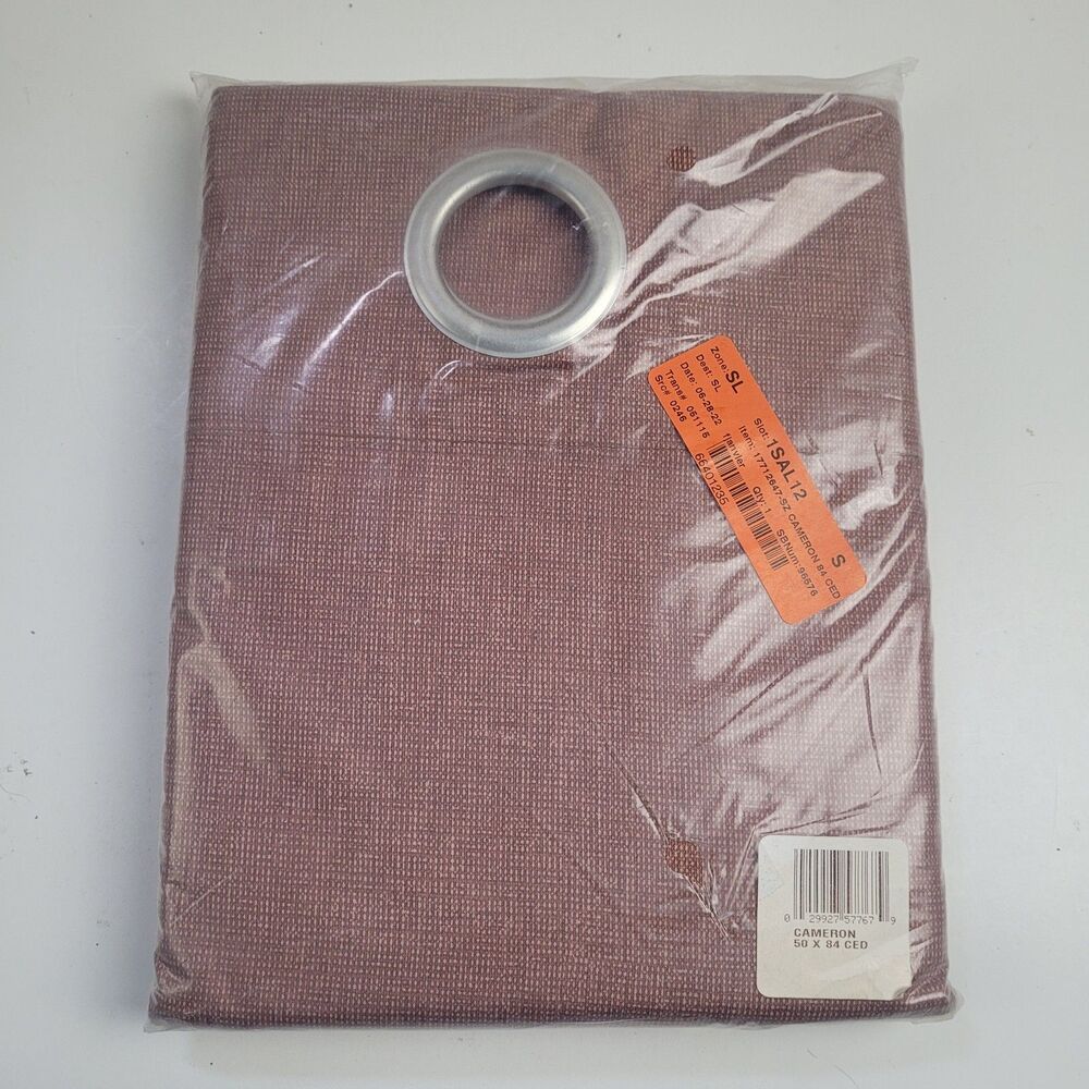 NEW Sun Zero One Panel Grommet Curtain 'Cedar' 50 X 84 CT13